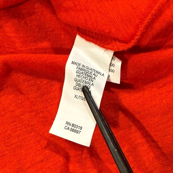 Lucky Brand Vivid Red Graphic Tee - Picture 10 of 12